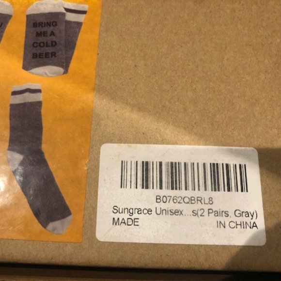 Bring Me A Glass Of Wine Socks - pair - Picture 6 of 7